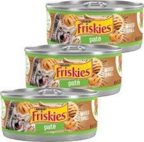 DESCRIPTION: (1) CASE OF (24) CANS OF WET CAT FOOD BRAND/MODEL: FRISKIES INFORMATION: MULTIPLE FLAVORS RETAIL$: $30.46 EA QTY: 1