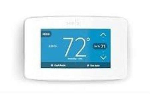 DESCRIPTION: (1) PROGRAMMABLE THERMOSTAT BRAND/MODEL: EMERSON #ST75W INFORMATION: WHITE RETAIL$: $144.99 EA QTY: 1