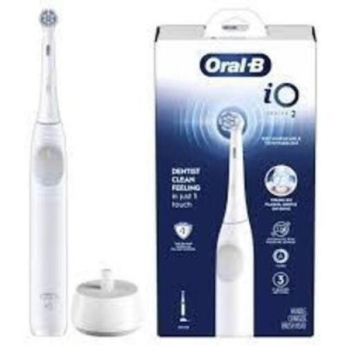 DESCRIPTION: (1) SPINNING TOOTHBRUSH BRAND/MODEL: ORAL-B #IO INFORMATION: ELECTRIC RETAIL$: $64.99 EA QTY: 1
