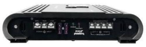 DESCRIPTION: (1) 2 CHANNEL CAR AMPLIFIER BRAND/MODEL: PYLE #PLA2678 INFORMATION: 400 WATTS RETAIL$: $206.24 EA QTY: 1