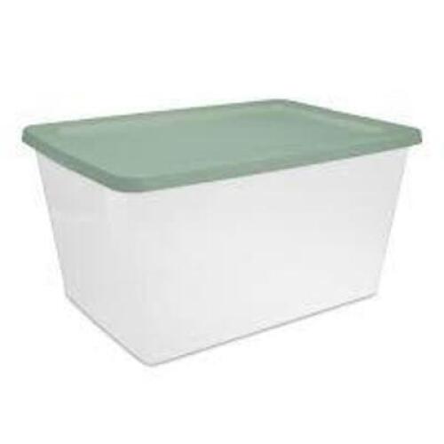DESCRIPTION: (1) STORAGE BOX WITH LIDSBRAND/MODEL: STERILITE #2248INFORMATION: 8 PIECESSIZE: 58 QT,&nbsp;23 x 16.63 x 12RETAIL$: $52.84 EAQTY: 1