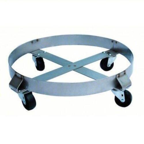DESCRIPTION: (1) DRUM DOLLY BRAND/MODEL: PRODUCT NUMBER #6FVH7 INFORMATION: 800 LB LOAD CAPACITY, FOR 55 GAL CONTAINER CAPACITY, ROUND, (4) SWIVEL RET