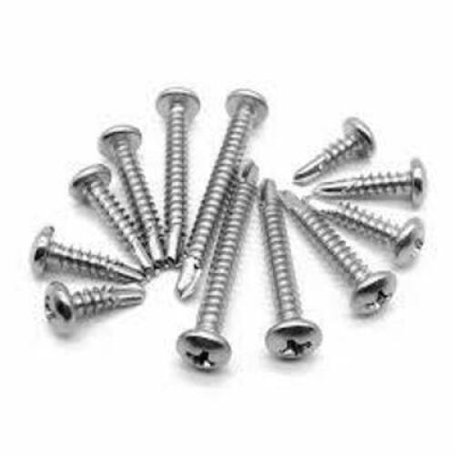 DESCRIPTION: (6) BOXES OF (100) SLOT PAN TAPPING SCREW BRAND/MODEL: PRODUCT NUMBER #BOLF PTS61 INFORMATION: #6, ZINC PLATED RETAIL$: $2.55 PER SCREW Q