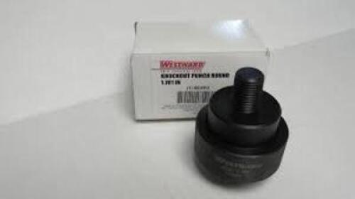DESCRIPTION: (12) PUNCH ROUND BRAND/MODEL: WESTWARD #23NW64 SIZE: 2.146" RETAIL$: $44.12 EA QTY: 12