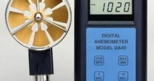 DESCRIPTION: (1) DIGITAL ANEMOMETER BRAND/MODEL: DAVIS #DA40 INFORMATION: MUST COME IN AND INSPECT QTY: 1
