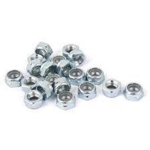DESCRIPTION: (6) BOXES OF (100) AUTO LOCK NUTS BRAND/MODEL: PRODUCT NUMBER #CLNF020 INFORMATION: ZINC PLATED SIZE: 5/16 / 24 RETAIL$: $7.69 PER NUT QT
