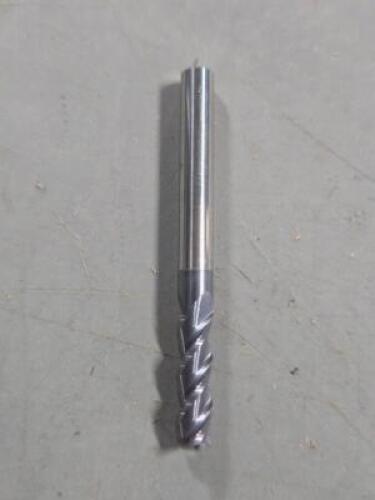 DESCRIPTION: (1) SOLID CARBIDE SQ END MILL BRAND/MODEL: ACCUPRO 82411497 SIZE: 3/16" DIA 5/8" LOC QTY: 1