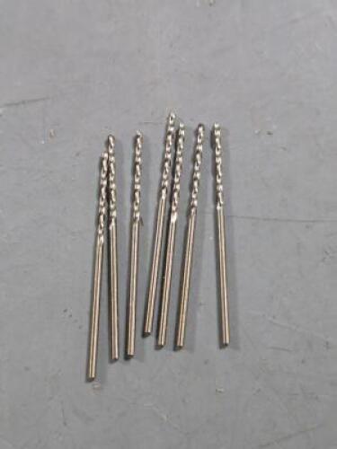 DESCRIPTION: (7) COBALT JOBBER DRILL BITS BRAND/MODEL: PRECISION 78573009 SIZE: 1.30mm RETAIL$: 34.58 QTY: 7