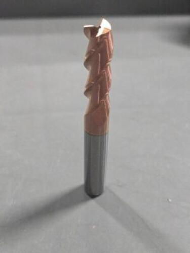 DESCRIPTION: (1) SOLID CARBIDE SQ END MILL BRAND/MODEL: ACCUPRO 09798703 SIZE: 3/8" X 1-1/8'x 1/8" RETAIL$: 42.69 QTY: 1