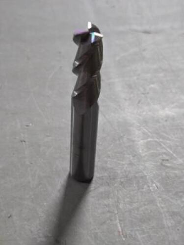 DESCRIPTION: (1) SOLID CARBIDE SQ END MILL BRAND/MODEL: ACCUPRO 09653684 SIZE: 3/8" X 7/8"X3/8" RETAIL$: 26.31 QTY: 1