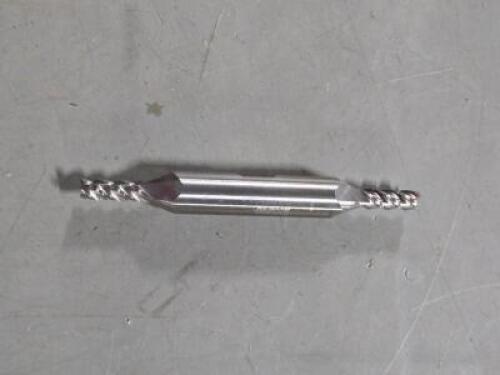DESCRIPTION: (1) SOLID CARBIDE DE SQ END MILL BRAND/MODEL: ACCUPRO 07764244 SIZE: 3/16" X 1/2" X3/8" RETAIL$: 51.62 QTY: 1