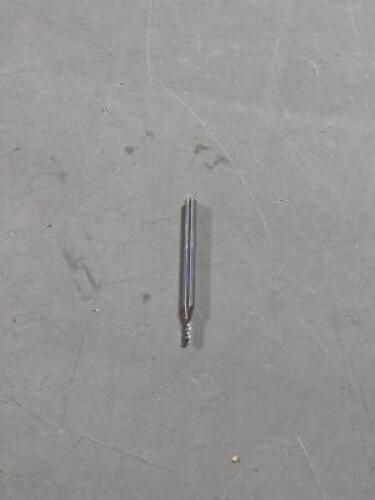 DESCRIPTION: (1) SOLID CARBIDE BALL END MILL BRAND/MODEL: ACCUPRO 07761067 SIZE: 1/16"X 3/16"X 1/8" RETAIL$: 52.48 QTY: 1
