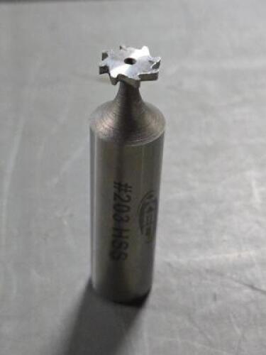DESCRIPTION: (1) HSS WOODRUFF KEYSEAT CUTTER BRAND/MODEL: KEO 62030 SIZE: 3/8" X 1/16"X 1/2" RETAIL$: 32.2 QTY: 1