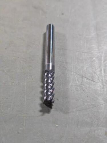 DESCRIPTION: (1) SOLID CARBIDE SQ END MILL BRAND/MODEL: ACCUPRO 00052605 SIZE: 1/4" X 3/4" X 1/4" RETAIL$: 22.62 QTY: 1