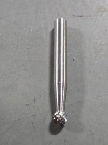 DESCRIPTION: (1) DOUBLE CUT ABRASIVE BUR BRAND/MODEL: ATRAX 85287944 SIZE: 1/4" RETAIL$: 20.06 QTY: 1