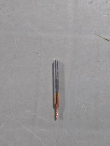 DESCRIPTION: (2) SOLID CARBIDE SQ END MILL BRAND/MODEL: ACCUPRO 07770191 SIZE: 1/16" X 3/16" X 1/8" RETAIL$: 25.44 QTY: 2