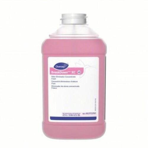 DESCRIPTION: (2) BREAKDOWN ODOR ELIMINATOR BRAND/MODEL: DIVERSEY 95773791 SIZE: 2.5l RETAIL$: 178.52 QTY: 2