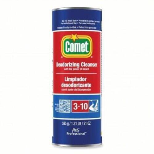 DESCRIPTION: (6) POWDER DEODORIZING CLEANSER BRAND/MODEL: COMET 32987 SIZE: 21zo RETAIL$: 25 QTY: 6