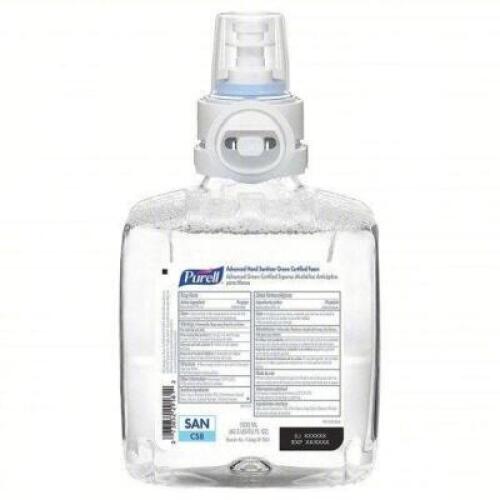 DESCRIPTION: (6) FOAMING HAND SANITIZER BRAND/MODEL: PURELL 7753 SIZE: 1200 ML RETAIL$: 424.92 QTY: 6