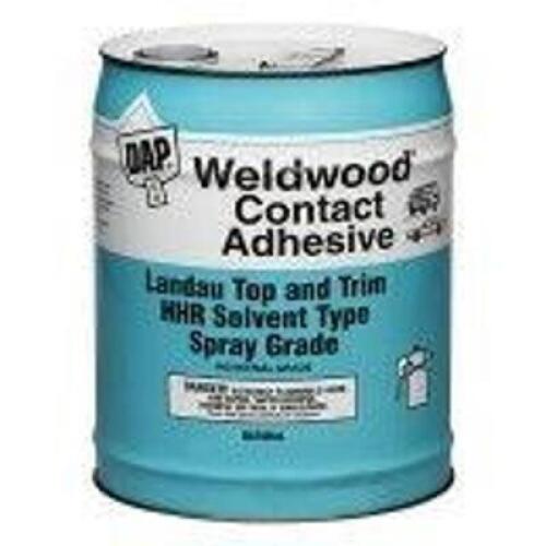 DESCRIPTION: (2) CONTACT ADHESIVE LANDAU TOP & TRIM BRAND/MODEL: WELD WOOD 233 SIZE: 1 GAL RETAIL$: 115.58 QTY: 2