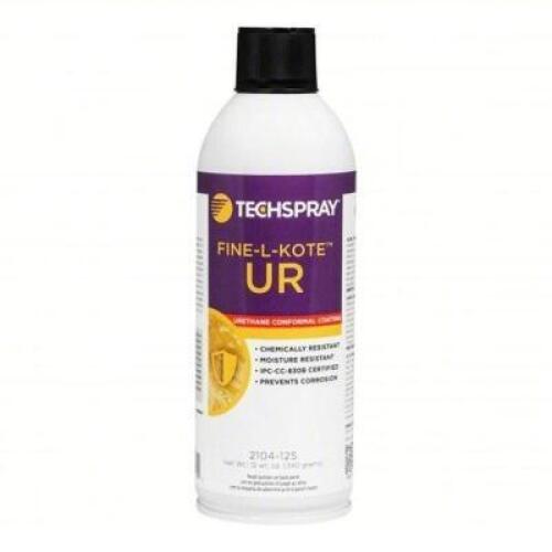 DESCRIPTION: (4) URETHANE CONFORMAL COAT BRAND/MODEL: TECHSPRAY 2104-12S SIZE: 12OZ RETAIL$: 51.62 QTY: 4