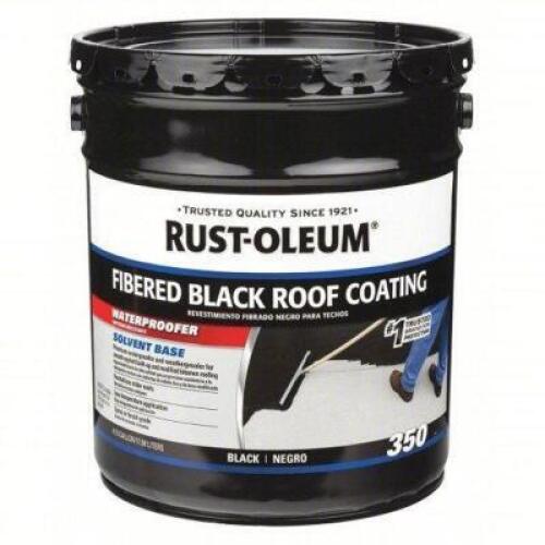 DESCRIPTION: (1) ASPHALT ROOF COATING BRAND/MODEL: RUST-OLEUM 55ER41 SIZE: 4.75 GAL RETAIL$: 121.89 QTY: 1
