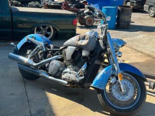 2007 Honda VTX1300 Motorcycle, VIN # 1HFSC52087A404913