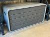 165 GAL. OUTDOOR RESIN STORAGE BOX