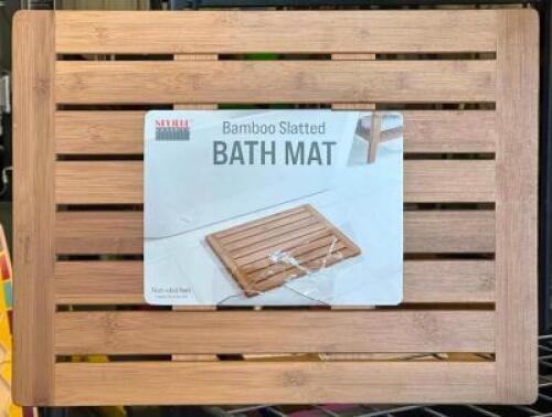 BAMBOO SLATTED BATH MAT