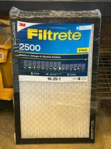 4 PK. PREMIUM ALLERGEN AND ULTRAFINE PARTICLE FILTERS
