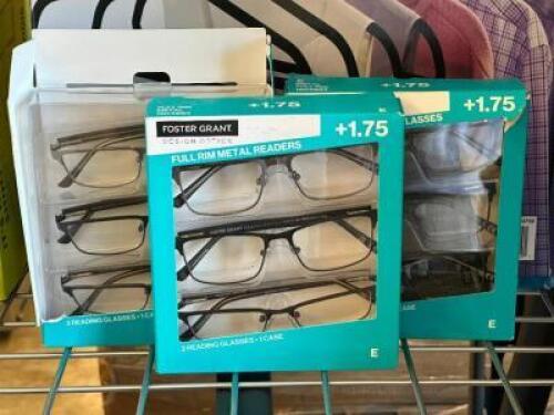 (3) - 3 PC. BOXES OF FULL RIM METAL READERS