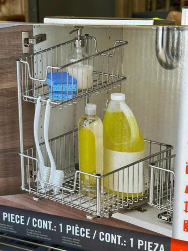 SLIDING UNDERSINK ORGANIZER