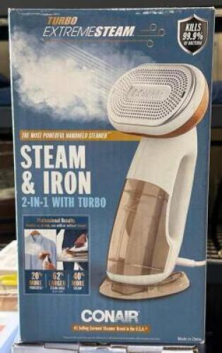 2 IN 1 STEAMER AND IRON