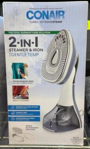 2 IN 1 STEAMER AND IRON