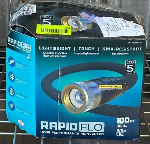 KINK RESISTANT LIGHTWEIGHT GARDEN HOSE