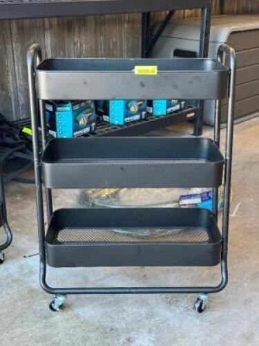 THREE TIER ROLLING TOOL CART