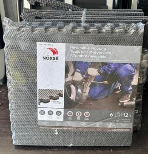 (2) - BUNDLES OF REVERSIBLE FLOORING