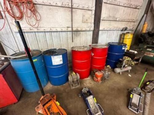 (5) - ASSORTED DRUMS