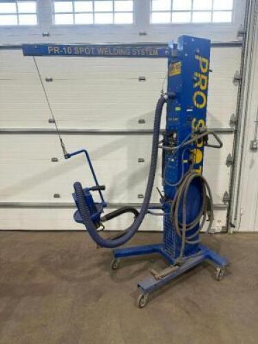 PRO SPOT PR 10 RESISTANCE SPOT WELDING SYSTEM.