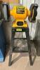 DEWALT HEAVY DUTY 8" BENCH GRINDER W/ STAND.