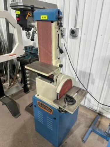 BAILEIGH DBG 106 V2 COMBINATION BELT AND DISC GRINDER.