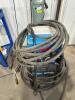 MILLERMATUC 212 AUTO SET WELDER W/ LEADS, TORCH, AND CYLINDER TANK. - 4