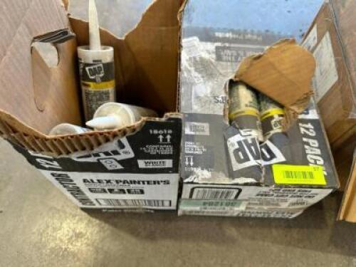 1 CASE OF DAP WHITE SEALANT.