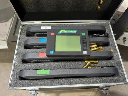 PROFORM PORTABLE VEHICLE SCALE SYSTEM ("4 PAD WIRELESS CAR SCALE") WITH FITTED ROAD CASE