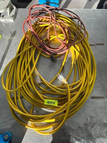 (2) ASSORTED EXTENSION CORDS.
