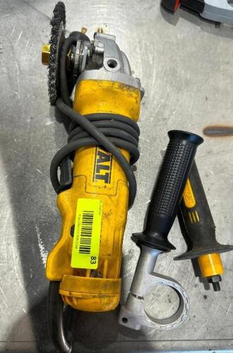 DEWALT ELECTRIC ANGLE GRINDER.