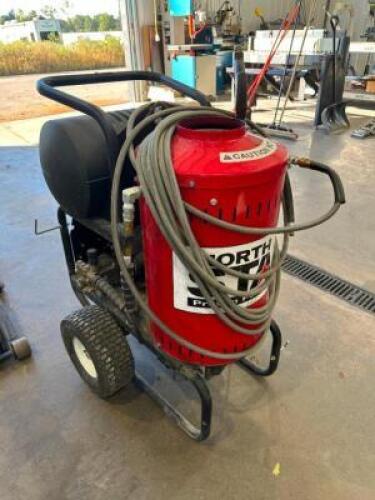 NORTH STAR 2750 PSO GAS POWERED PORTABLE HEATED PRESSURE WASHER.
