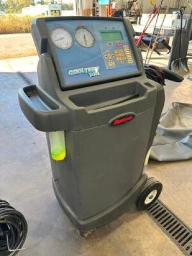 ROBINAIR 34788 REFRIGERANT RECOVERY, RECYCLING AND RECHARGE SYSTEM,