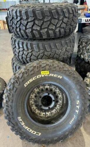 (5) DISCOVERER STT PRO 32 X 11.50R15 LT ALL TERRIAN TIRES W/ RIMS