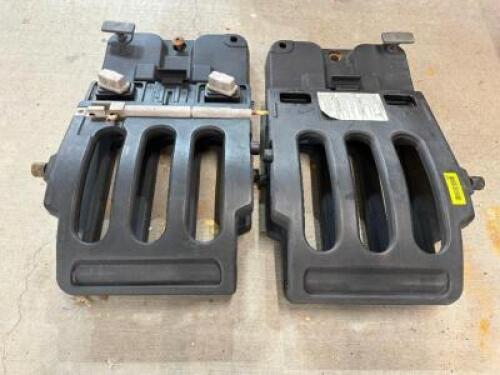 (2) HEAVY DUTY PLASTIC TAILGATE DOORS.
